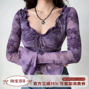 Long Sleeve Top လက်ရှည်အင်္ကျီ